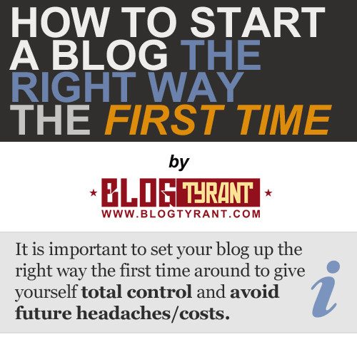 start a blog