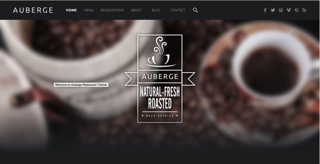 food blog wordpress theme