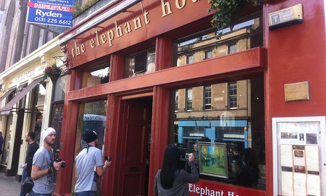 the elephant house where JK rowling wrote harry potter