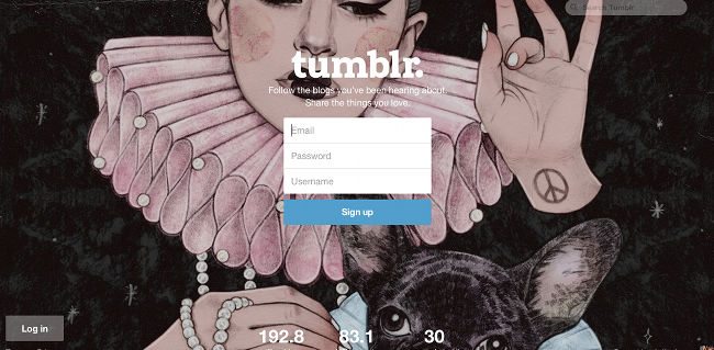 start a tumblr