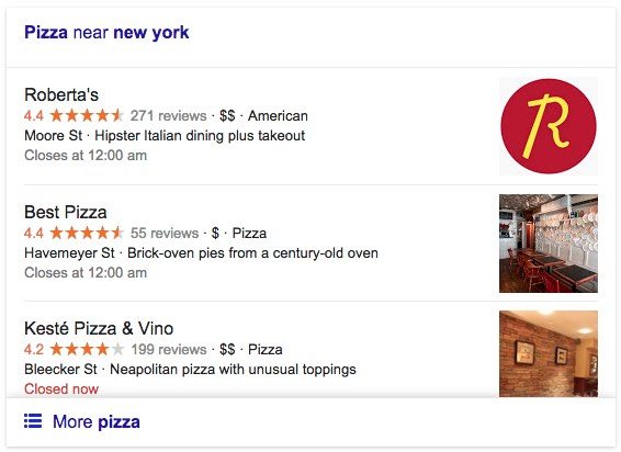 new york search results