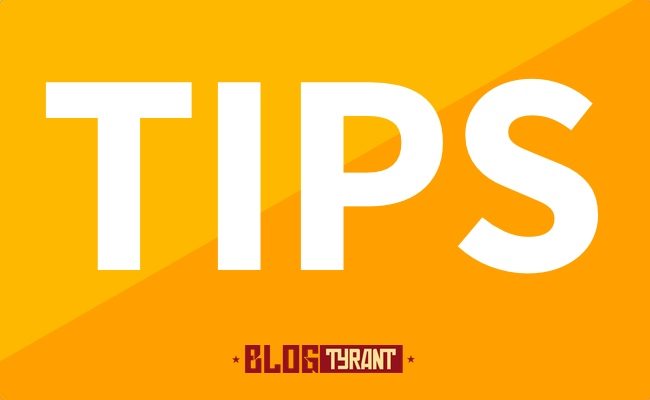 blogging tips