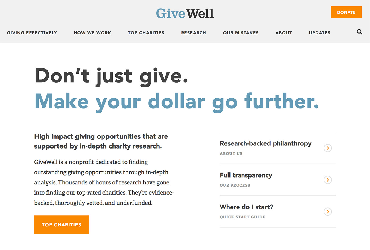 give well