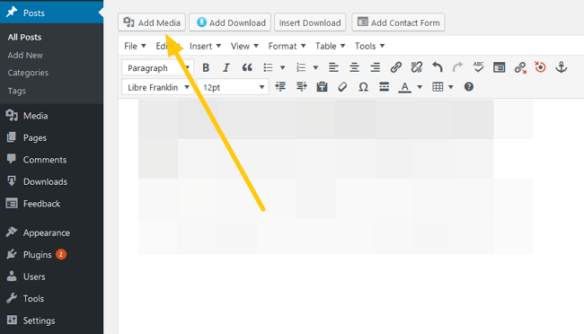 How To Create An Image Gallery In Wordpress Post Blog Tyrant