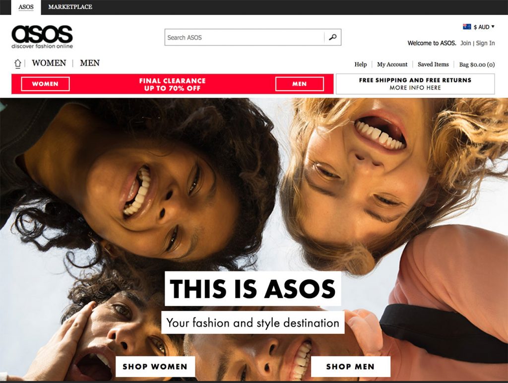 Asos Log In Is it Time to Change What We Put in Our Website Menus? - Blog Tyrant