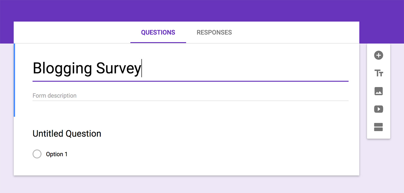 google forms