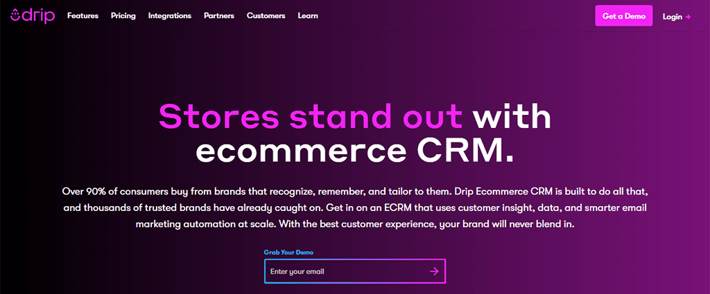 Drip - Blog Tyrant Drip marketing automation platform