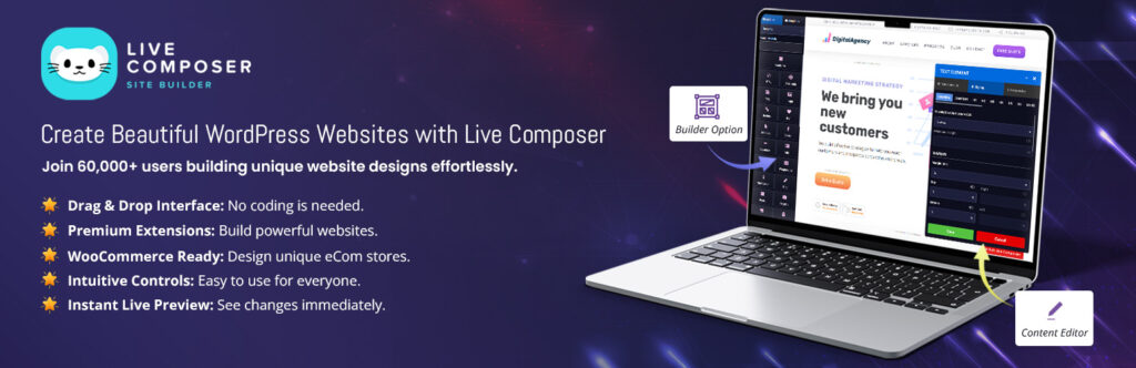 Live Composer free page builder for Wordpress - Blog Tyrant Live Composer free page builder for WordPress