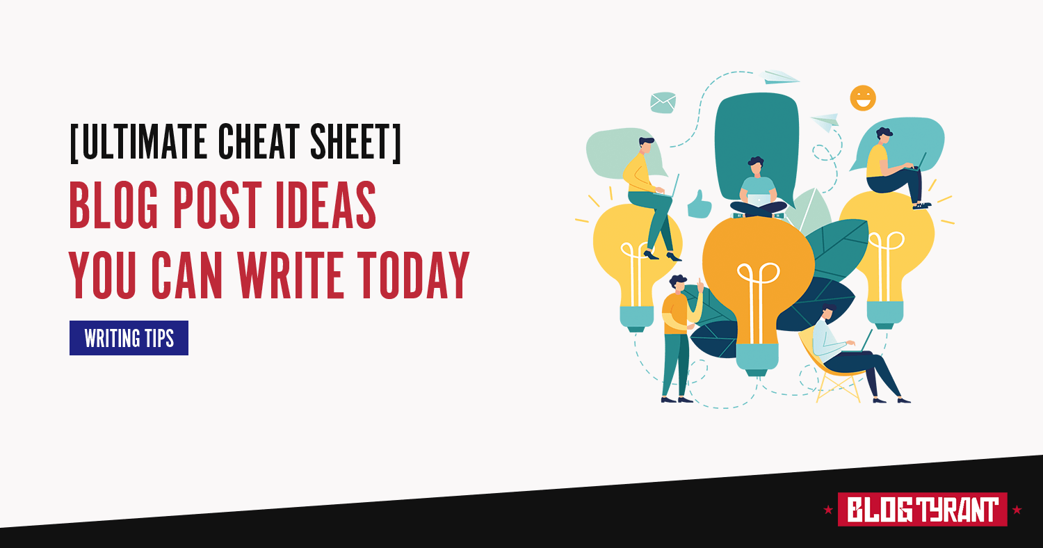 blog topics list