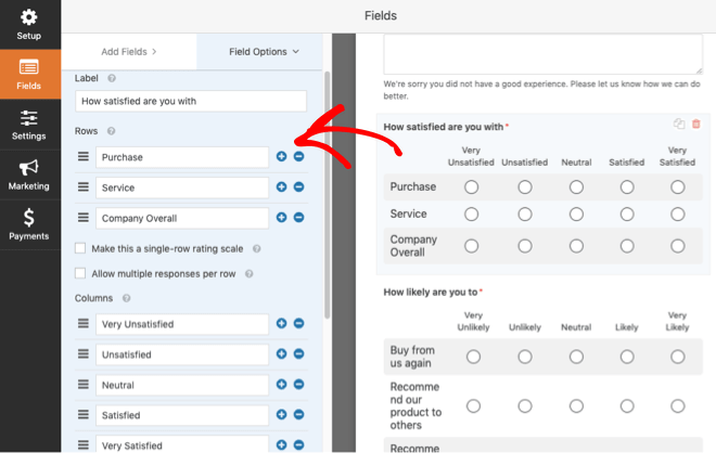 Edit field descriptions in WPForms