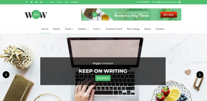 wow-blog-theme 