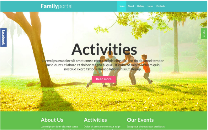 family-board-wordpress-theme