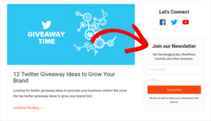 11+ Best Email Newsletter Signup Examples [Backed By Data]