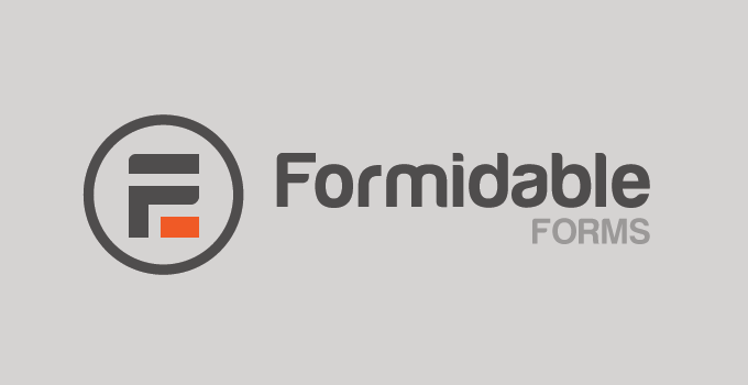 Formidable forms survey plugin for WordPress