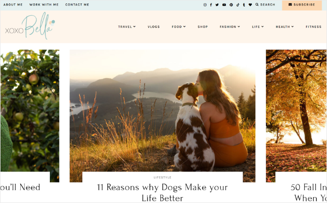 xoxobela - best blog examples