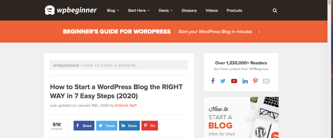 How to Start a WordPress Blog the RIGHT Way in 7 Easy Steps (2020) 