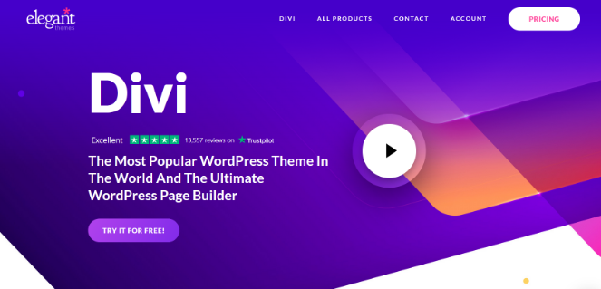 Divi WordPress theme for lifestyle bloggers