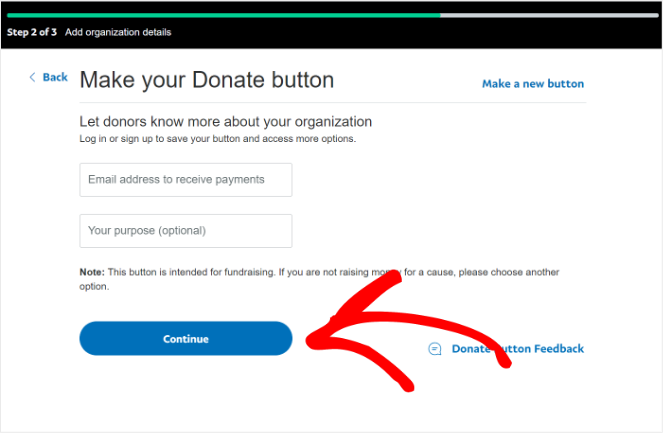 add a Paypal donate button