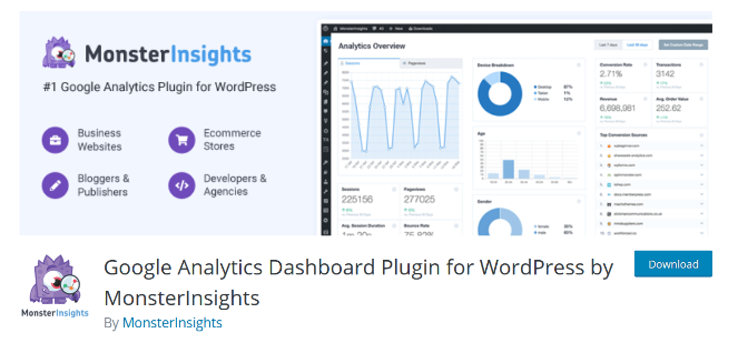 monsterinsights plugin