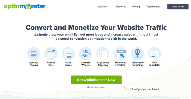 optinmonster website