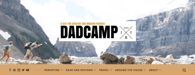 men's lifestyle blog dadcamp