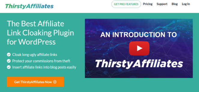 thirsty affiliates plugin