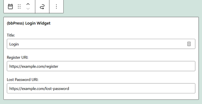 rsz_bbpress-login - Blog Tyrant fill out the login widget information