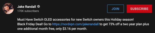 jake - Blog Tyrant sponsored content on youtube gaming channel