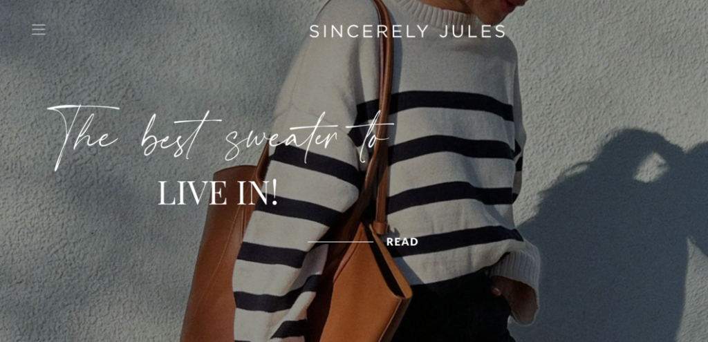 best fashion blog examples sincerely jules