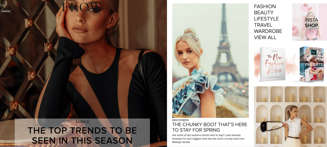 35 Trendiest Fashion Blog Examples in 2023 - 10Web