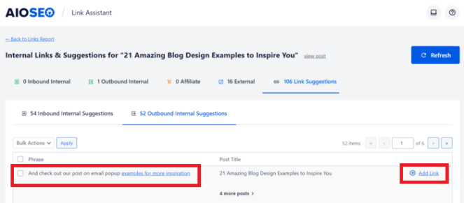 link-suggestions - Blog Tyrant add internal links to your blog posts internal linking best practices