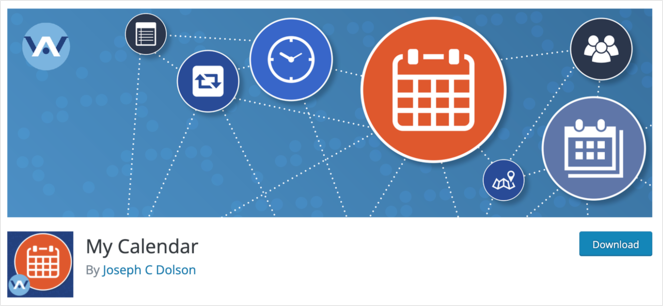 my calendar wordpress plugin