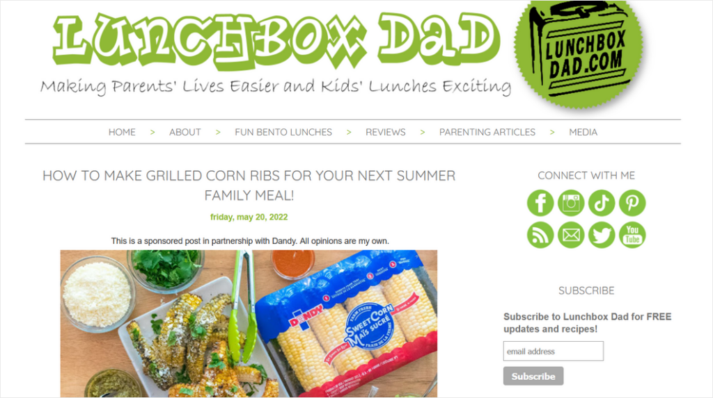 lunchbox dad blog