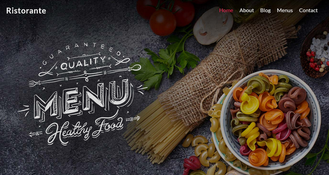 Ultra WordPress theme for food blogs