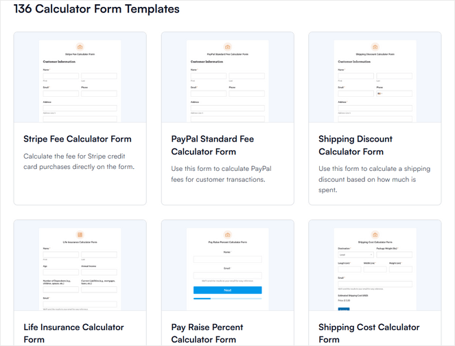 Plantillas de calculadora de WPForms - Blog Tyrant Plantillas de calculadora de WPForms
