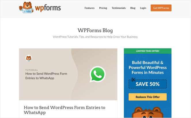 WPForms Blog