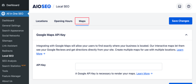 Google Maps for local SEO in AIOSEO - Blog Tyrant Google Maps for local SEO in AIOSEO
